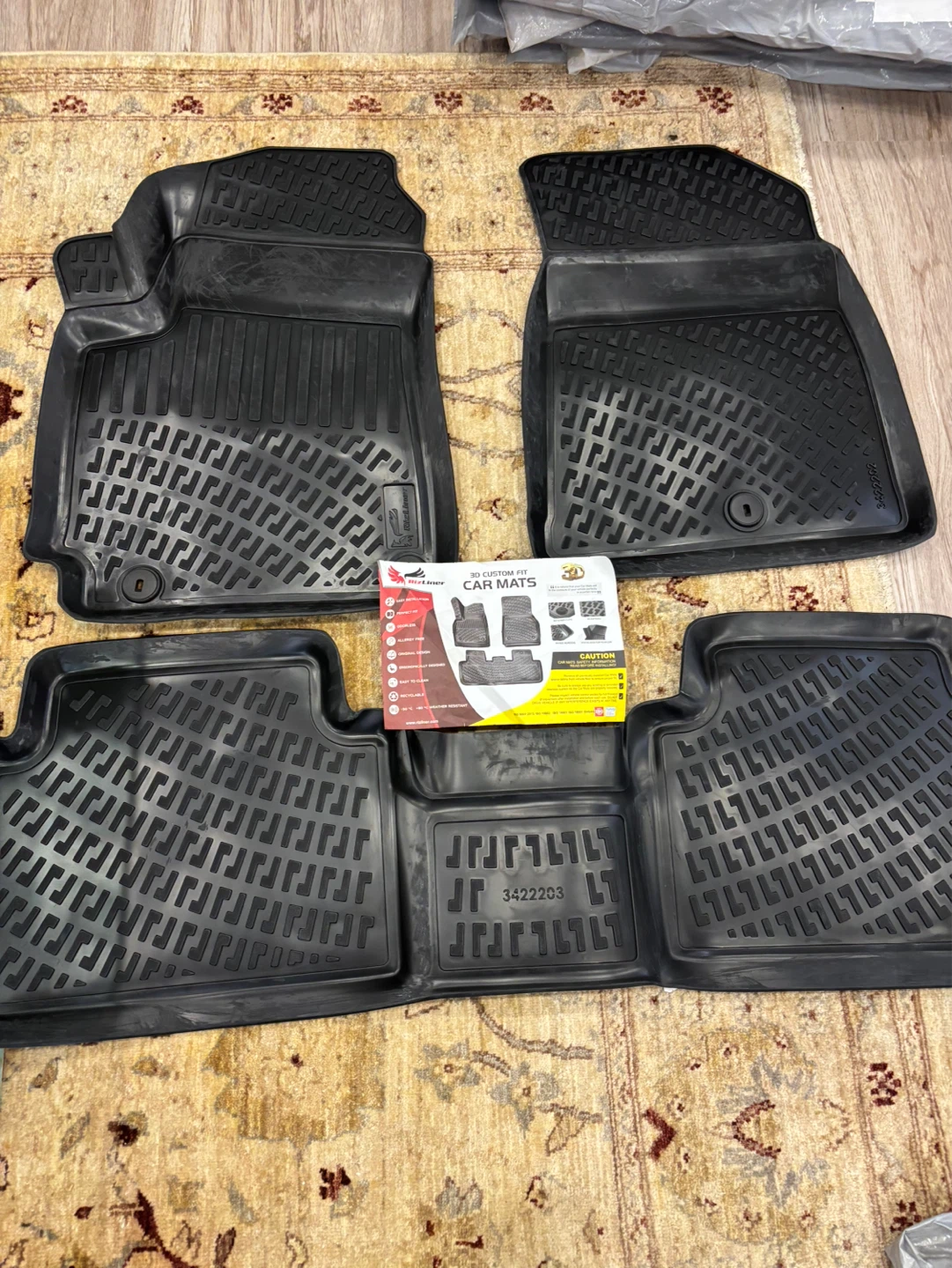 RizLiner Kia Soul 2020–2024 Custom Fit Floor Mats – Brand New