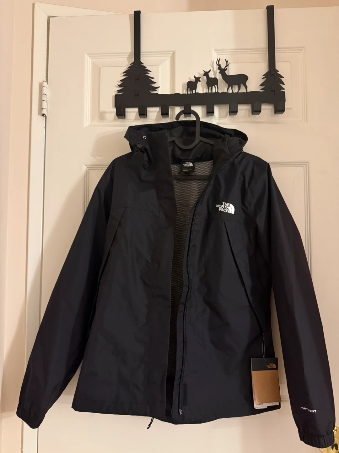 NEW The North Face DryVent Women's Small Black Jacket