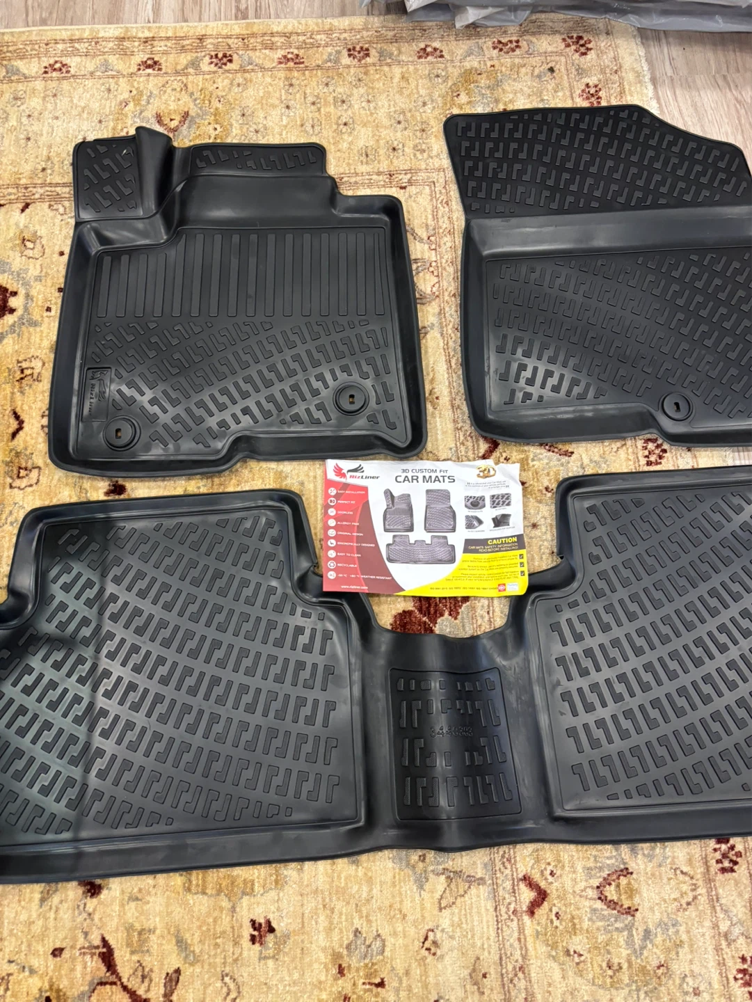 Kia Sorento  rubber mats(2021-2024 Non-Hybrid)