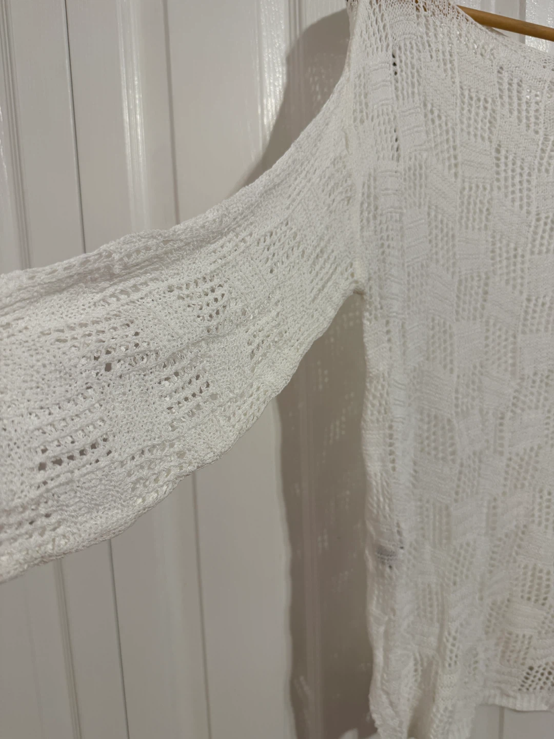 White knit top - photo 3
