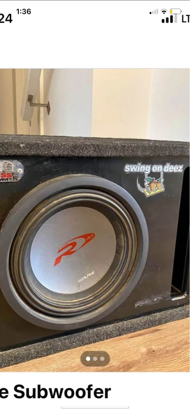 Alpine Type R 12-inch Subwoofer
