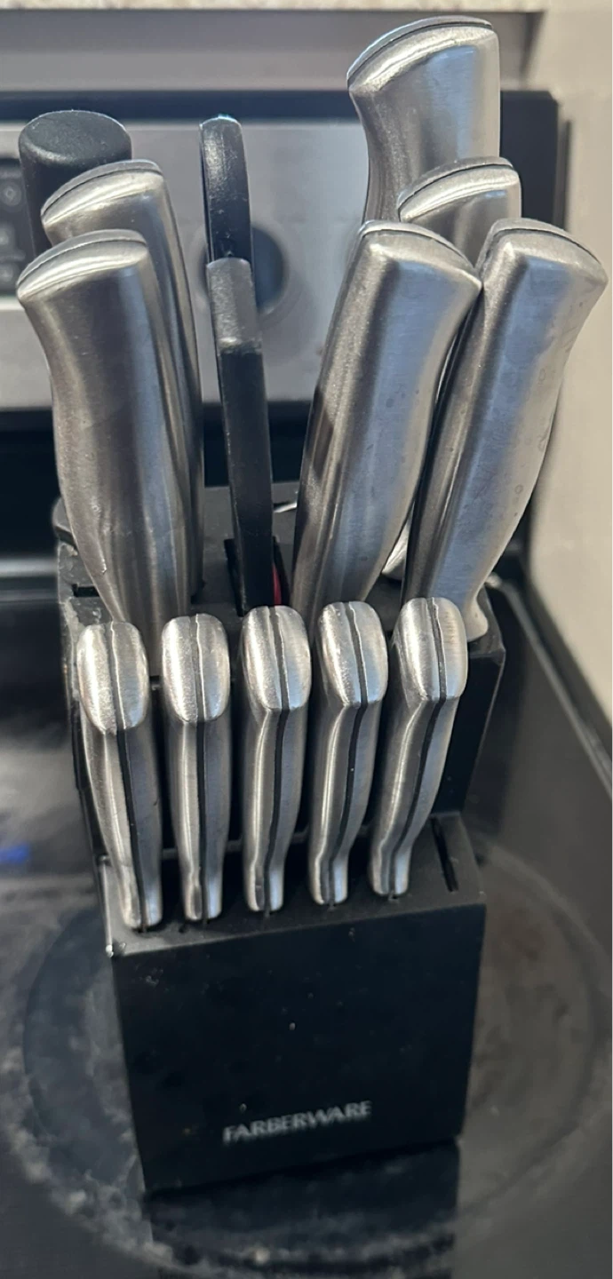 Farberware Knife Set with Block