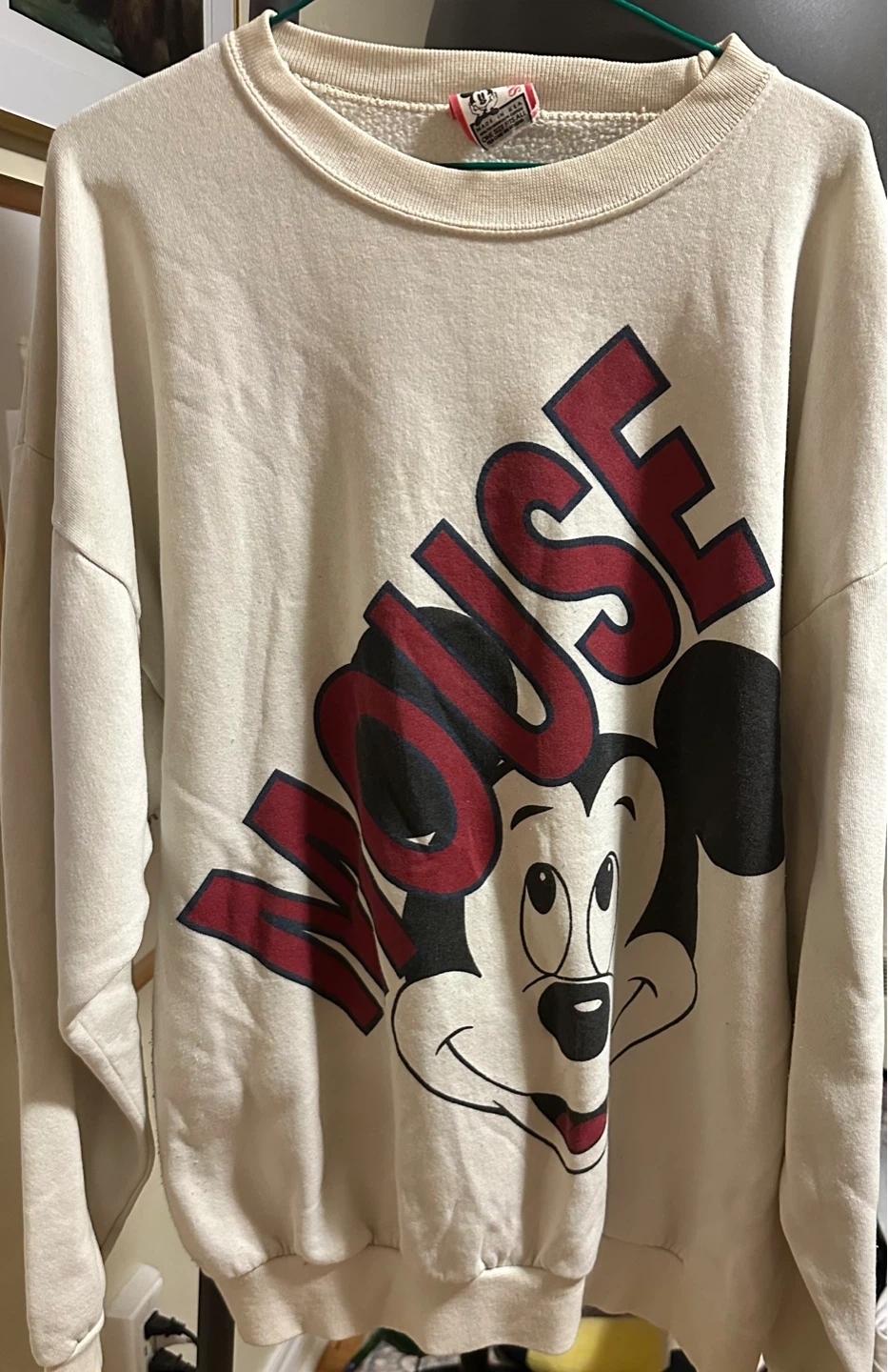 Vintage Mickey Mouse Crewneck Sweatshirt