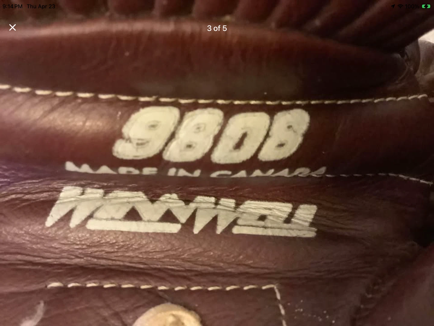 Winnwell #9808 Soft Brown Leather Boxing Gloves 🐞 - photo 3