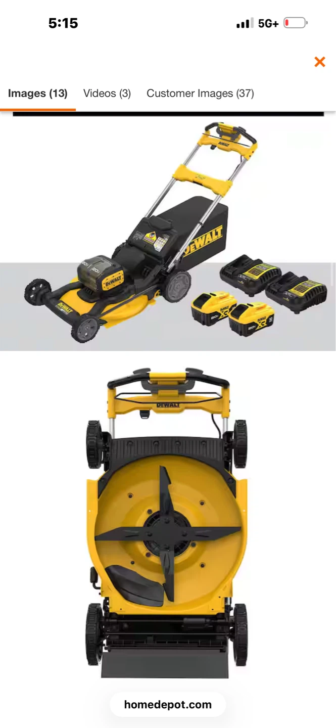 DeWalt 2x20V Brushless Self-Propelled Mower - photo 4