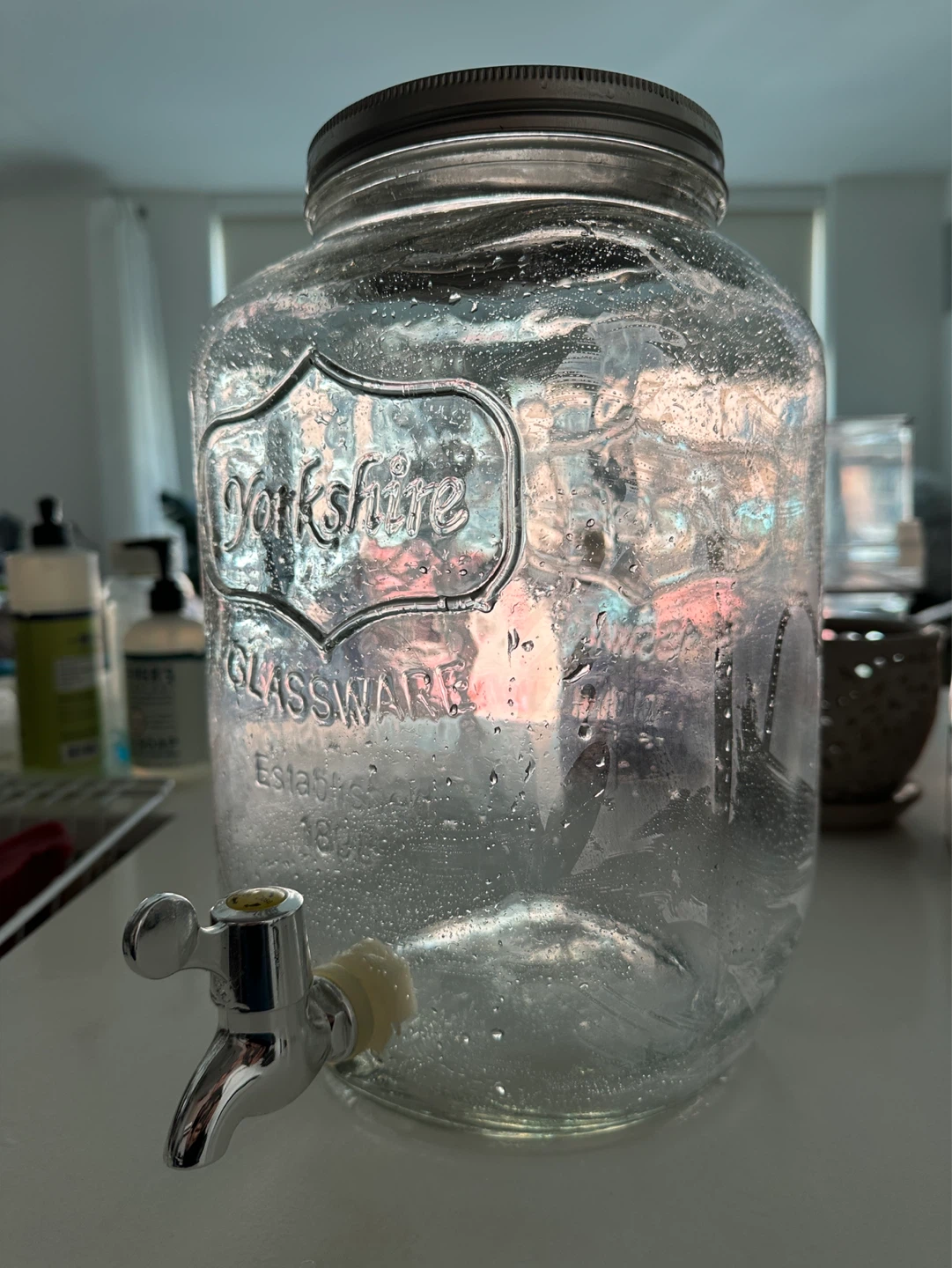 Yorkshire Glassware 2 Gallon Drink Dispenser with Spout - photo 3