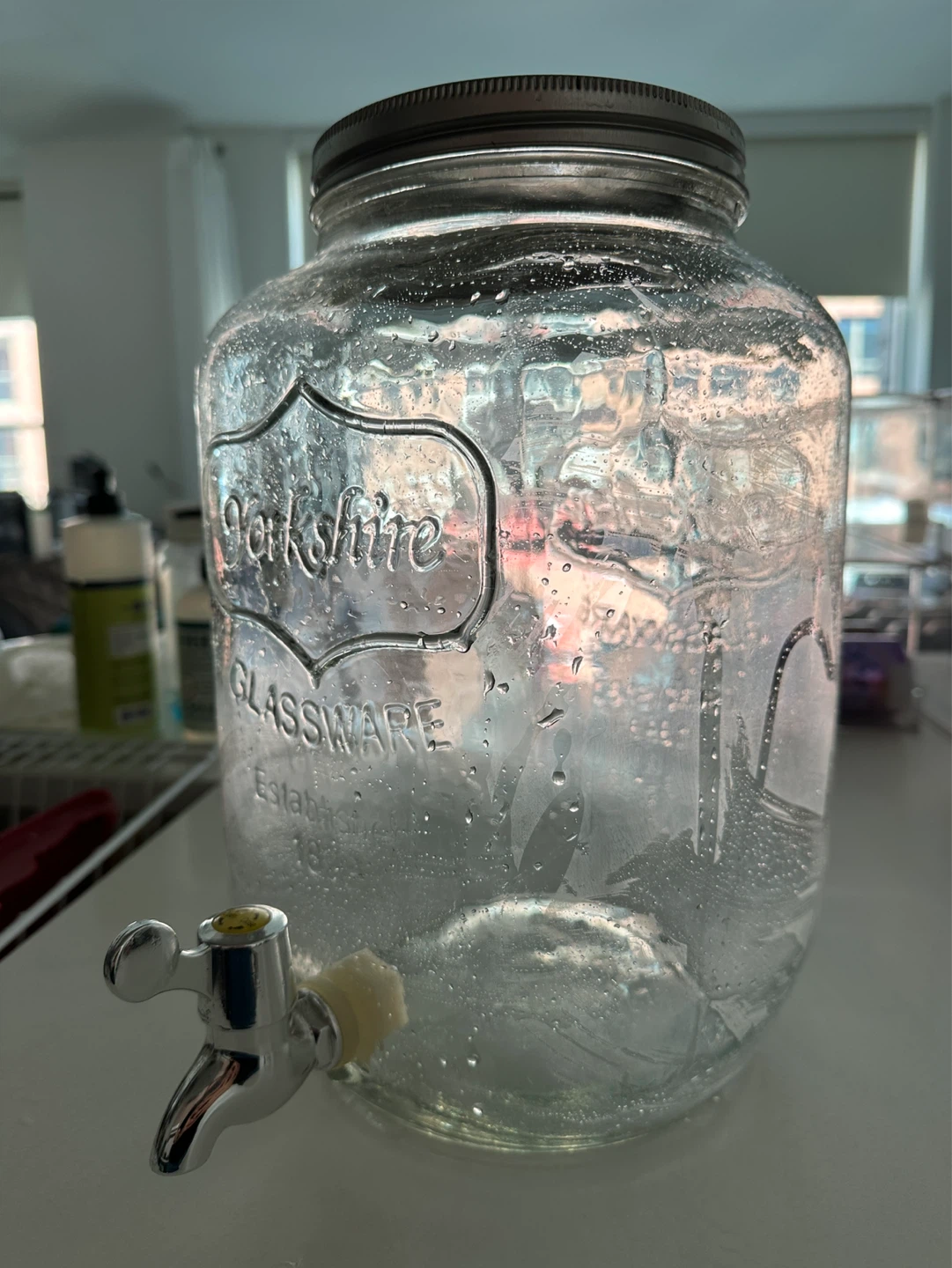 Yorkshire Glassware 2 Gallon Drink Dispenser with Spout - photo 2