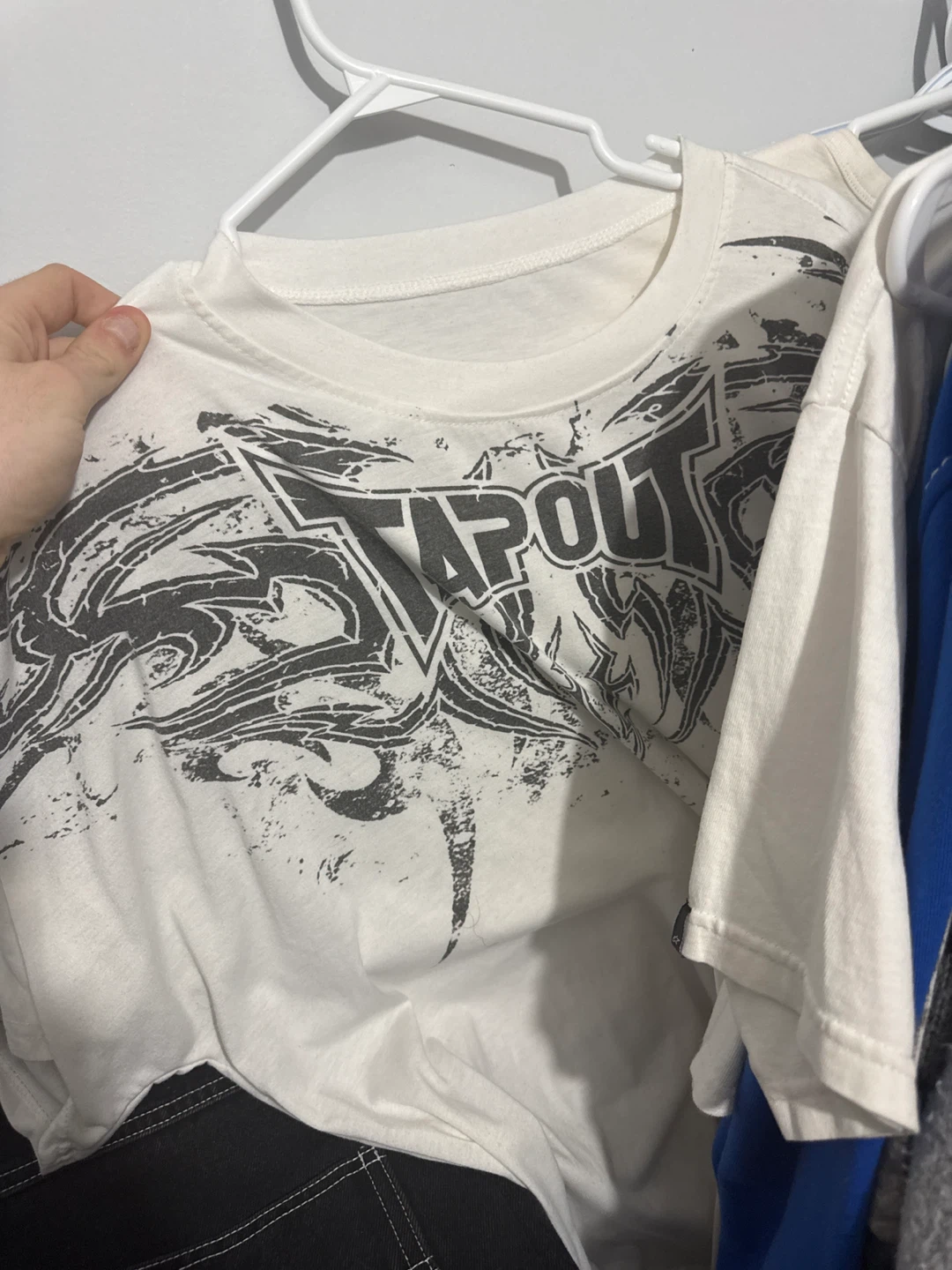 Tapout White Graphic T-Shirt