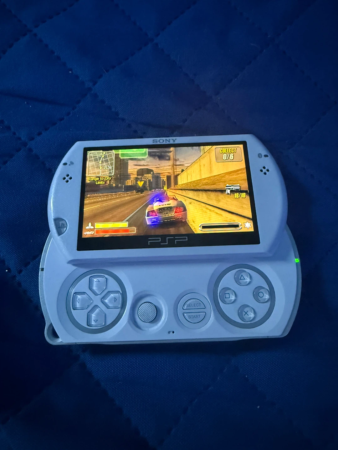 Pearl white PSP go great condion