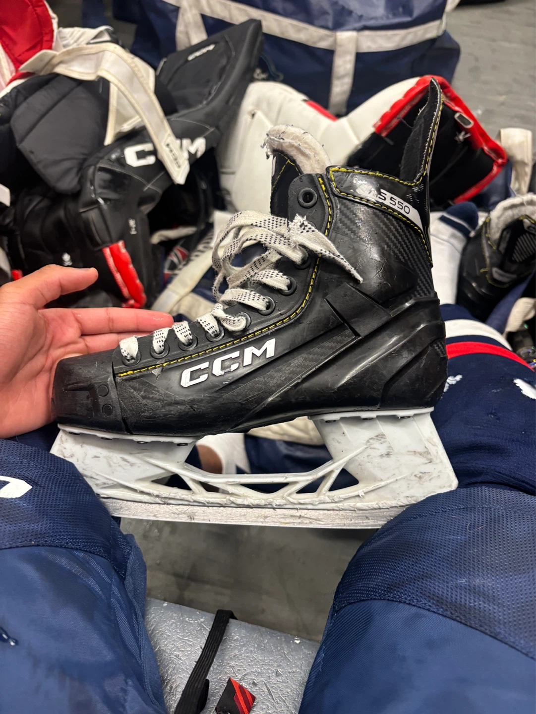 CCM AS550 Hockey Skates Size 6