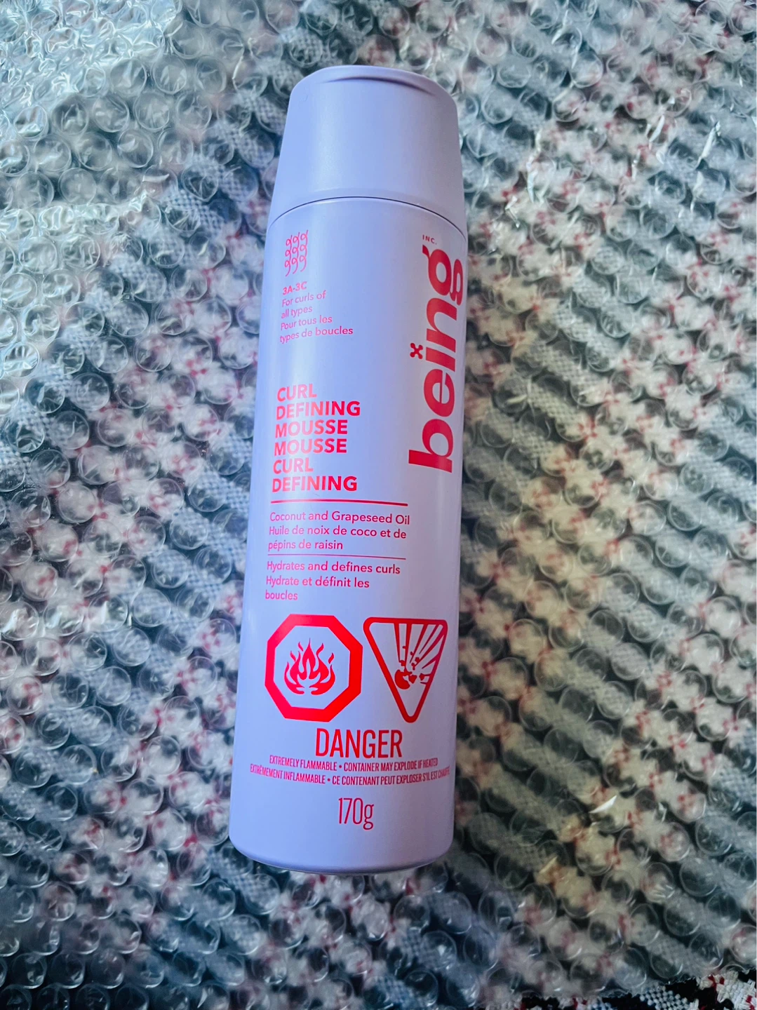 Being curl defining mousse new