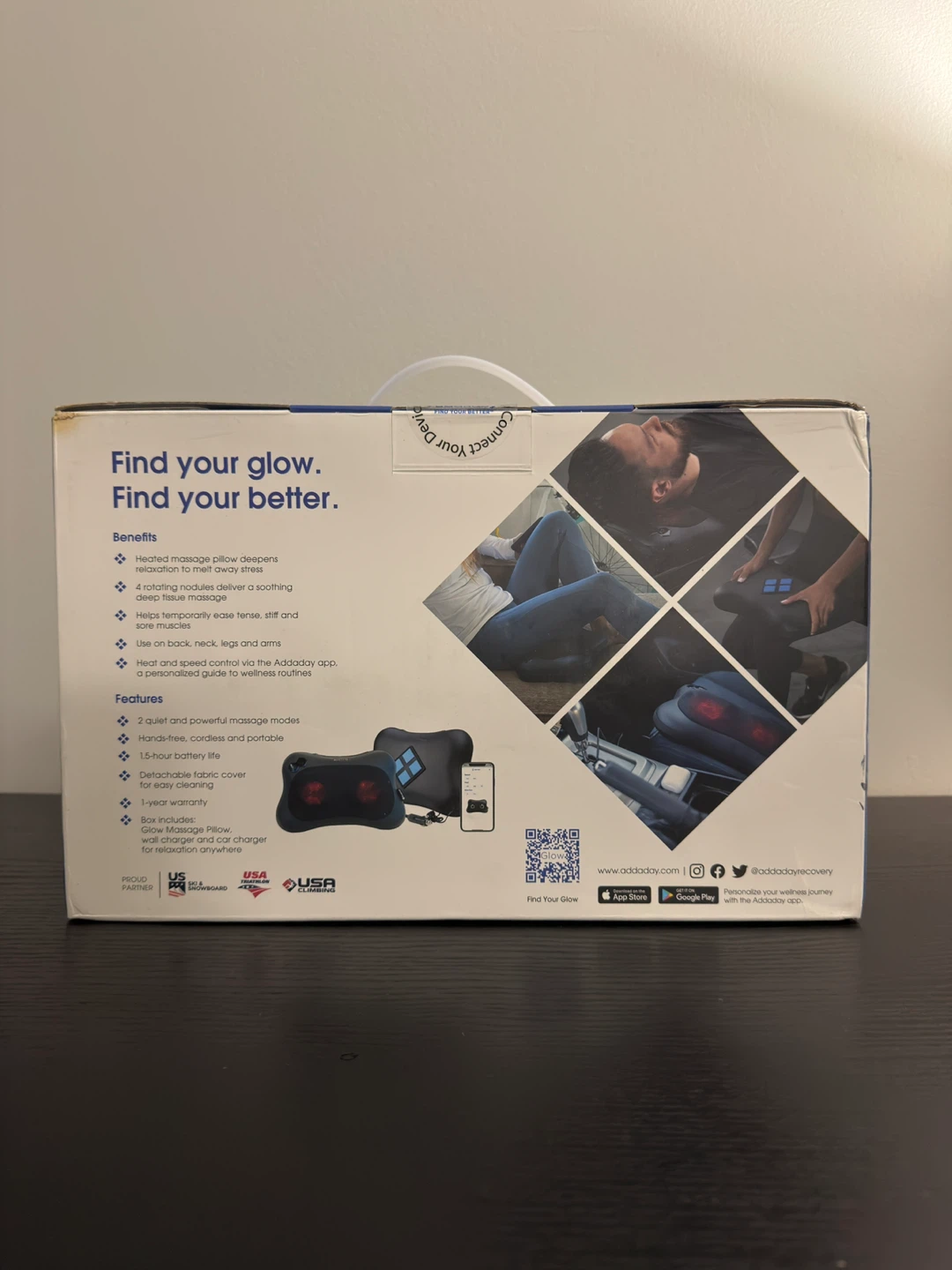 Addaday GLOW Connected Massage Pillow - photo 2