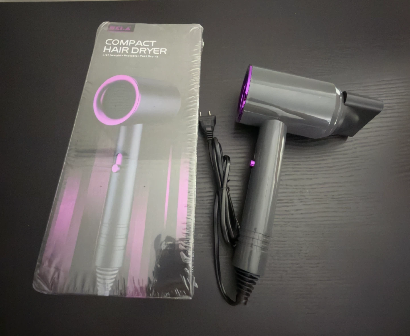 WCLX Compact Hair Dryer - Grey