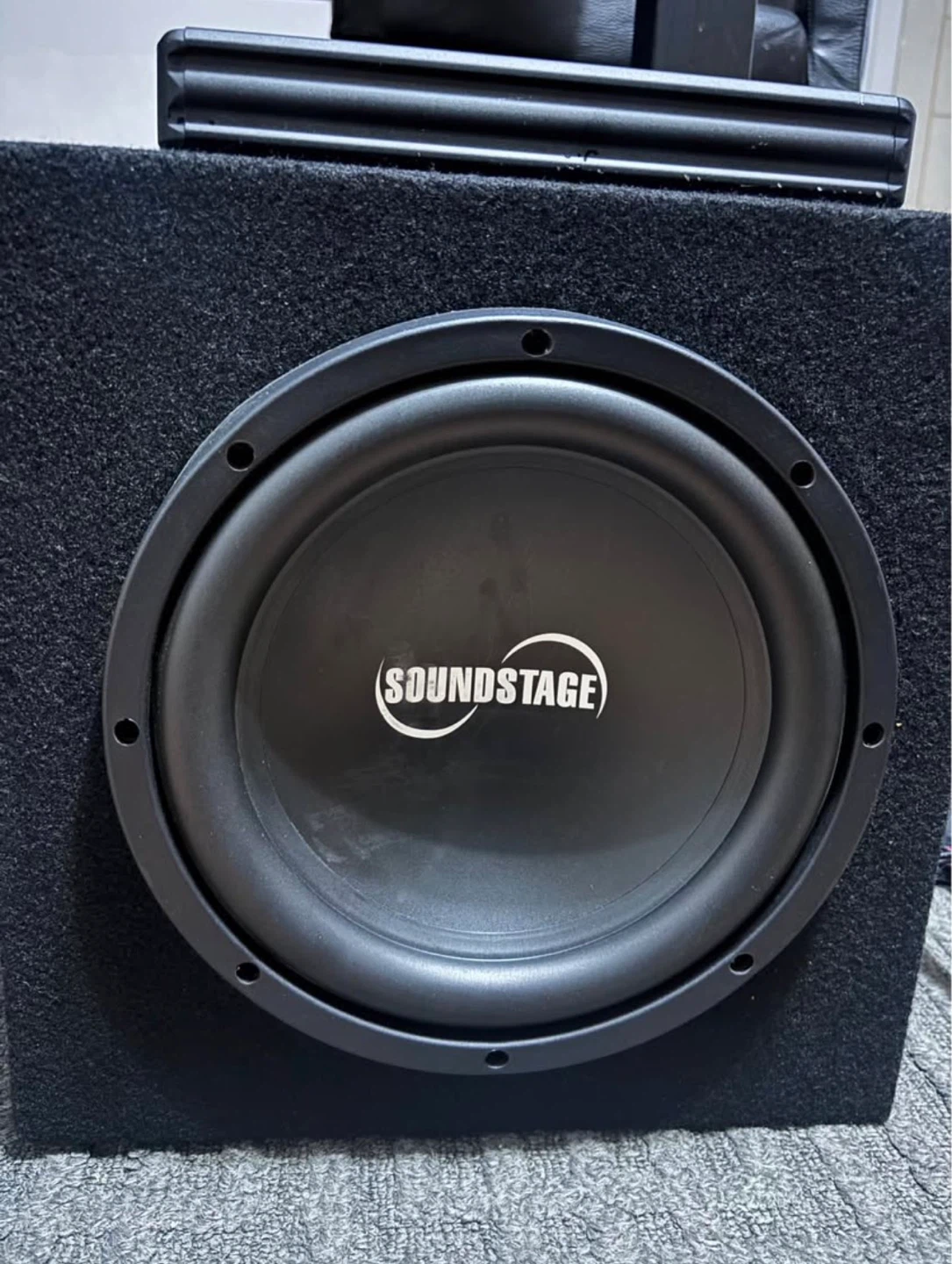 Soundstage SS400.1 Mono Class D Amplifier Subwoofer Combo - photo 2