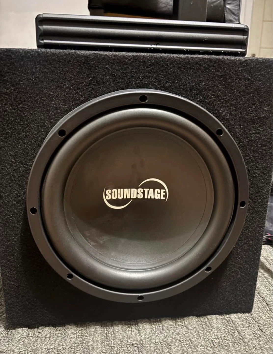 Soundstage SS400.1 Mono Class D Amplifier Subwoofer Combo - photo 4