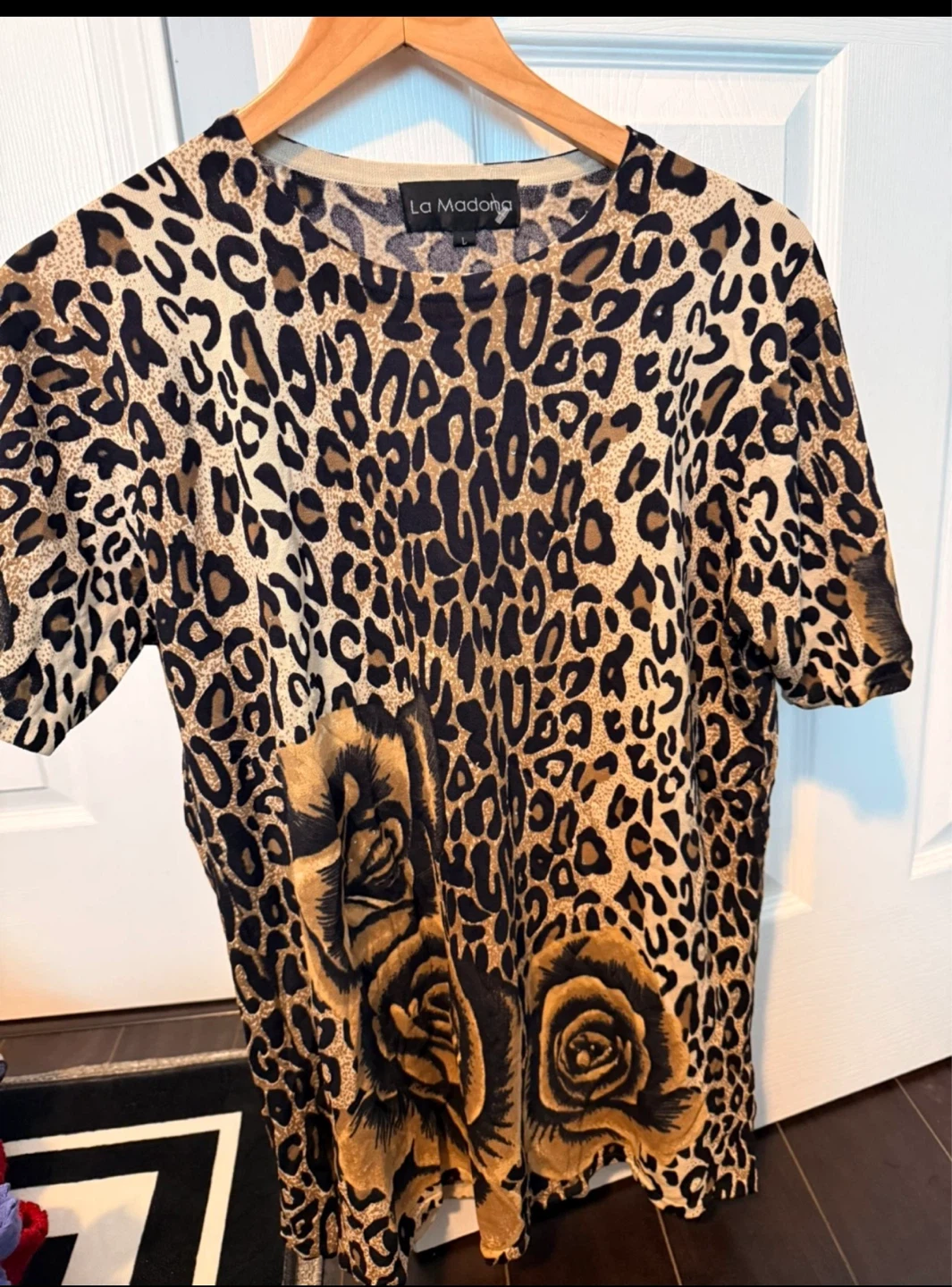 La Madona Leopard Print Sweater - photo 2