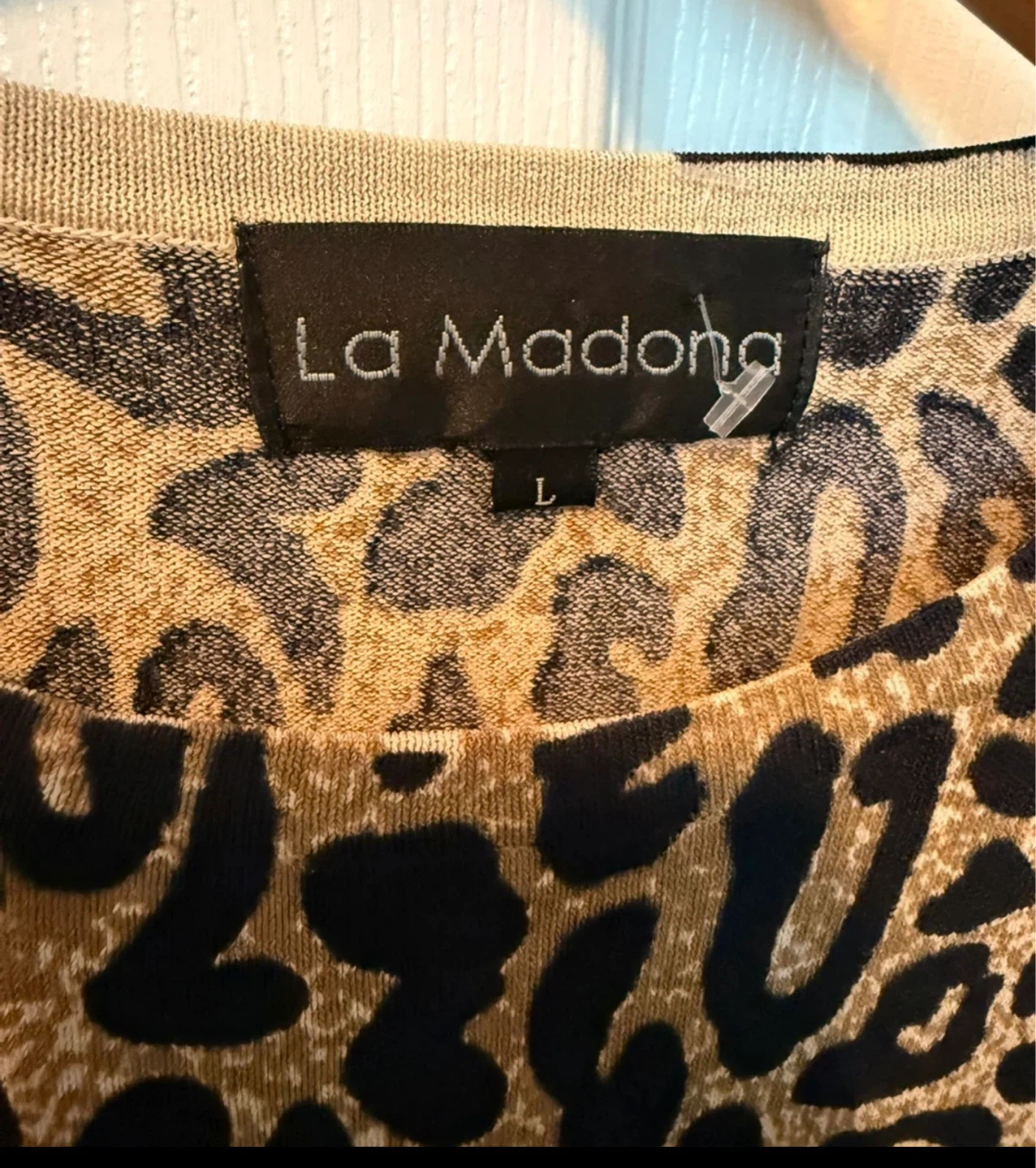 La Madona Leopard Print Sweater - photo 3