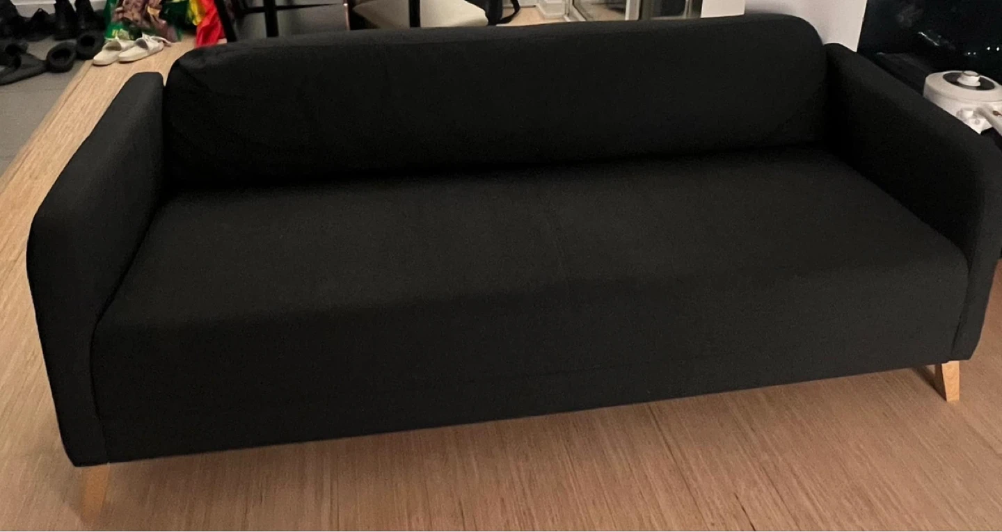 Dark Grey Couch (3 seater) - photo 3