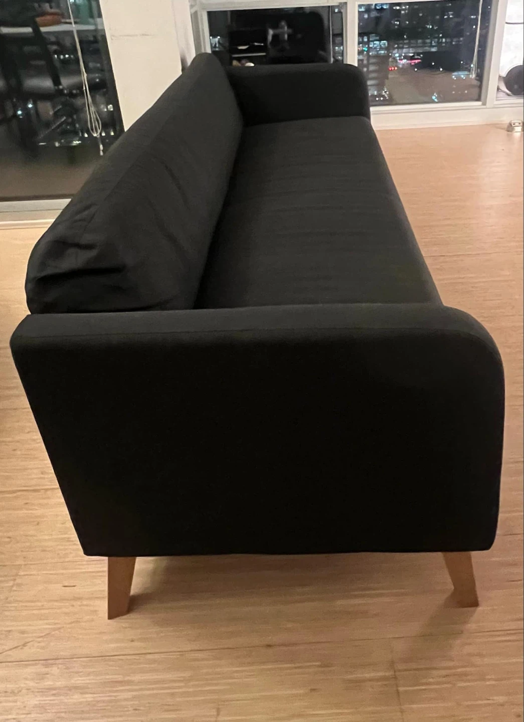 Dark Grey Couch (3 seater) - photo 2