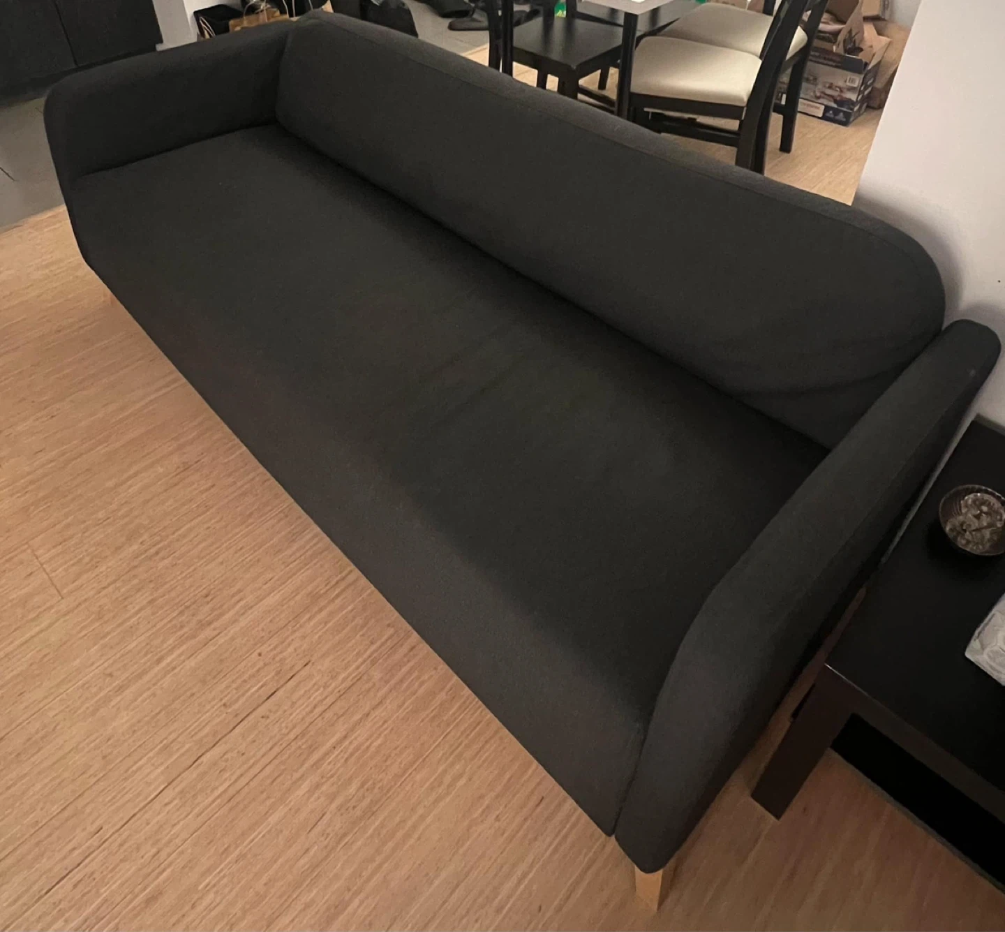 Dark Grey Couch (3 seater) - photo 4