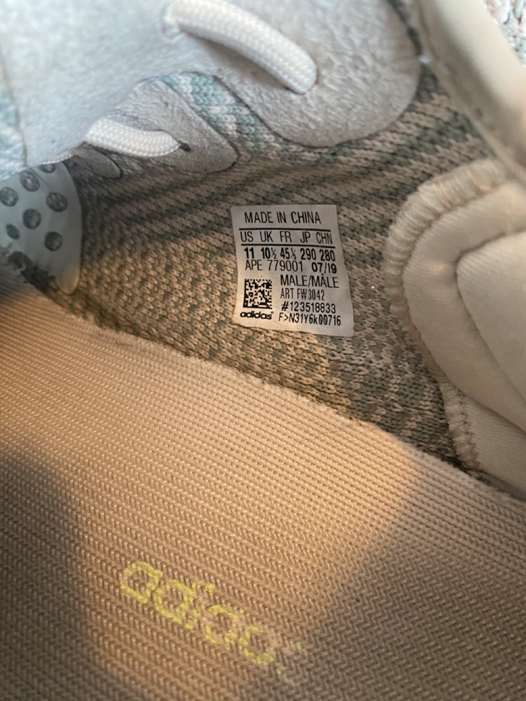 Adidas Yeezy Boost 350 V2 "citrin" Size 11 - photo 5
