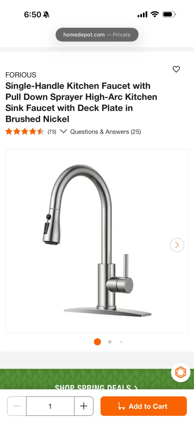Kitchen Faucet (Brand new) - photo 3