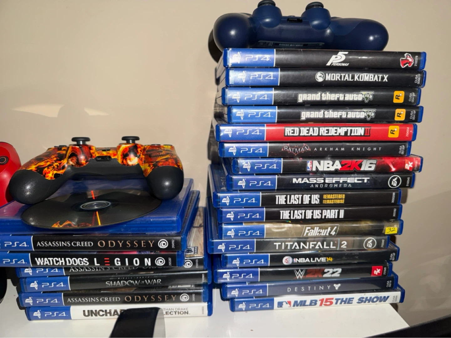 Bundle of 18 PS4 Games