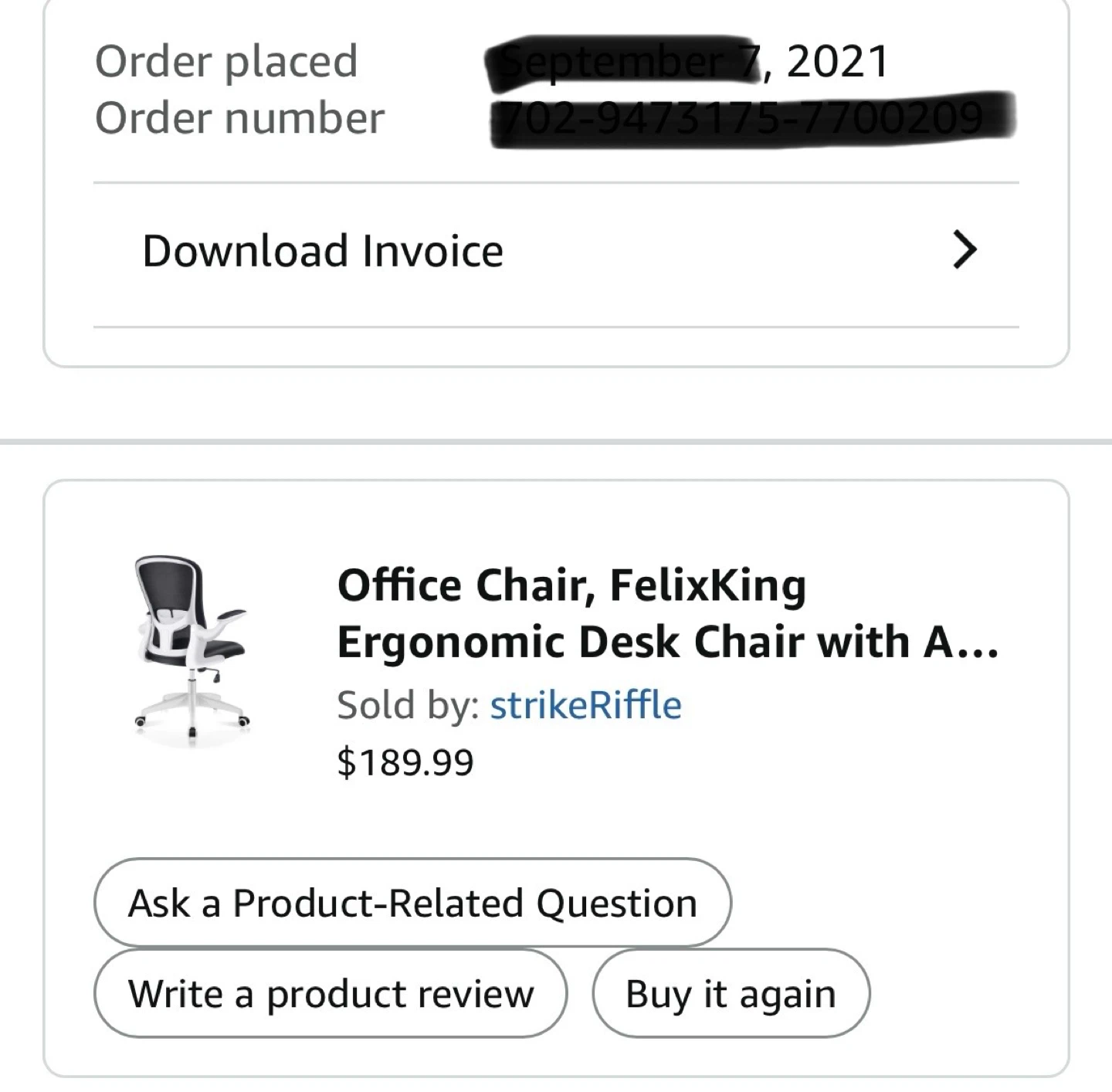 Ergonomic Office Chair - photo 3