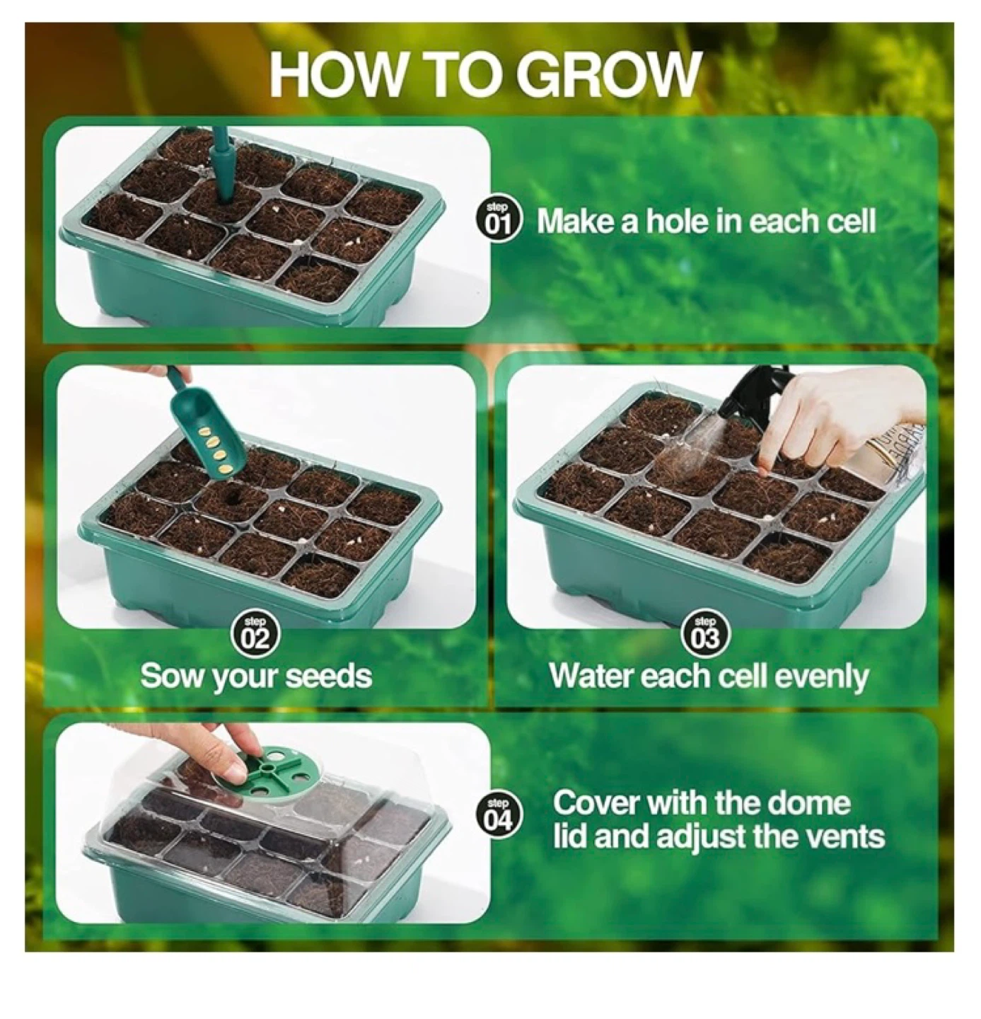 Seedling Starter Tray Kit - photo 5