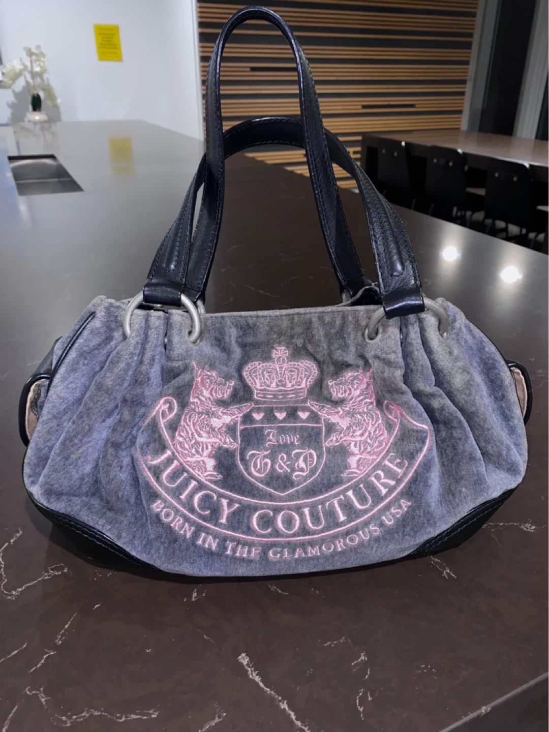 Vintage Juicy Couture Scotty Hobo Bag