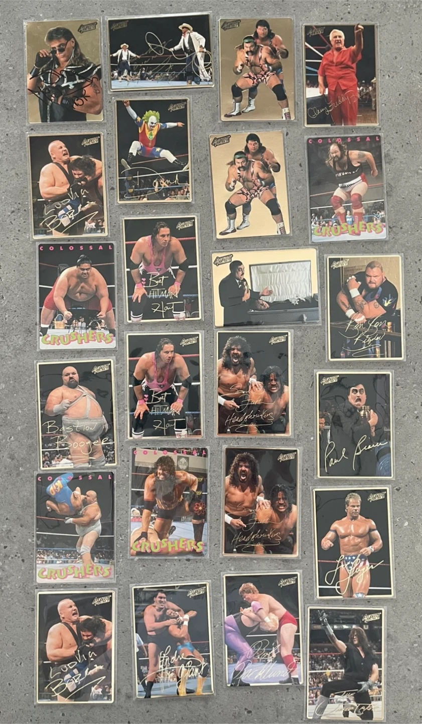 Wrestling Cards, Stickers and  Collectables