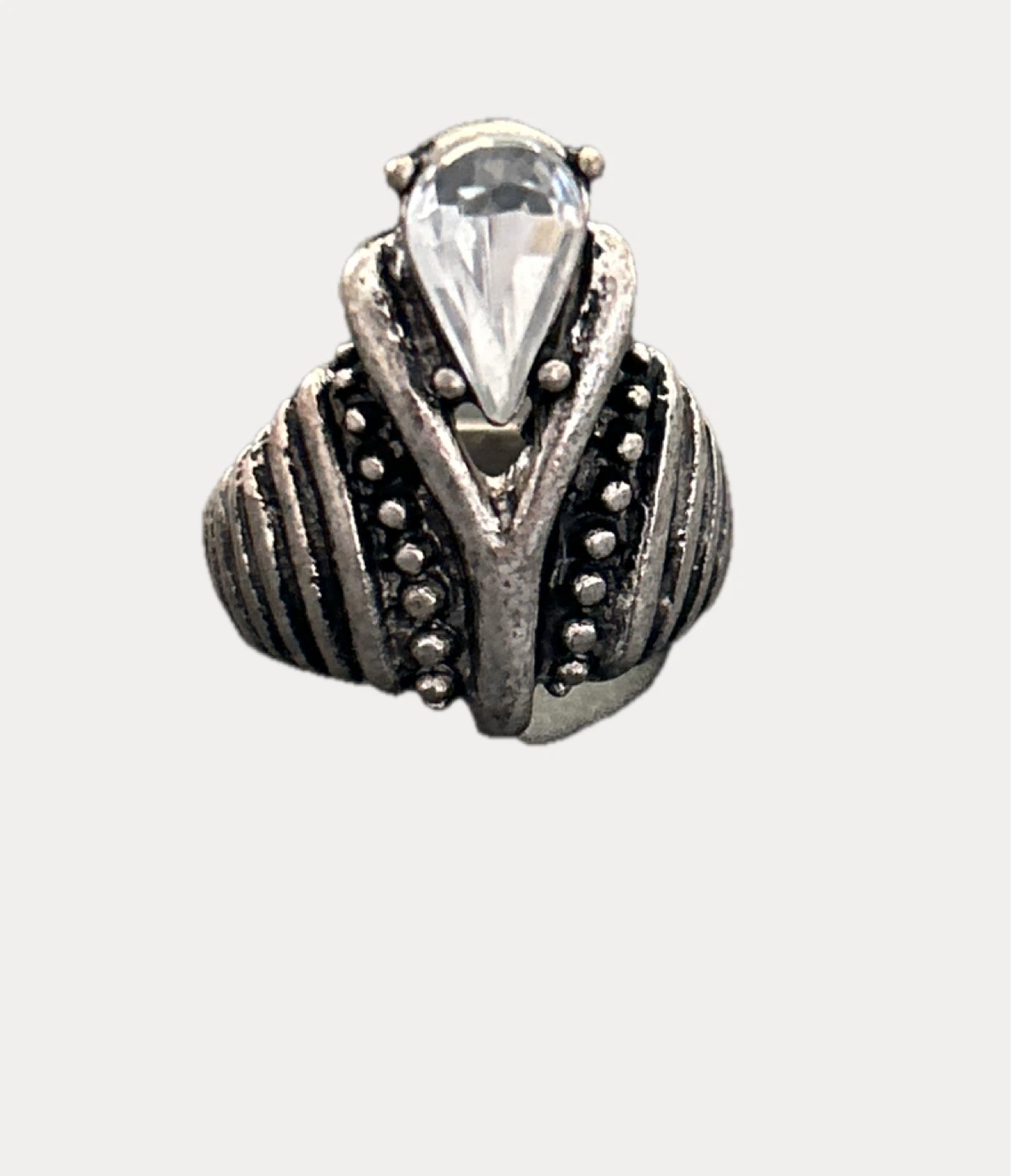 Rings with Clear Stones - photo 2