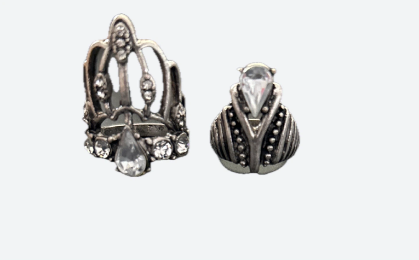 Rings with Clear Stones