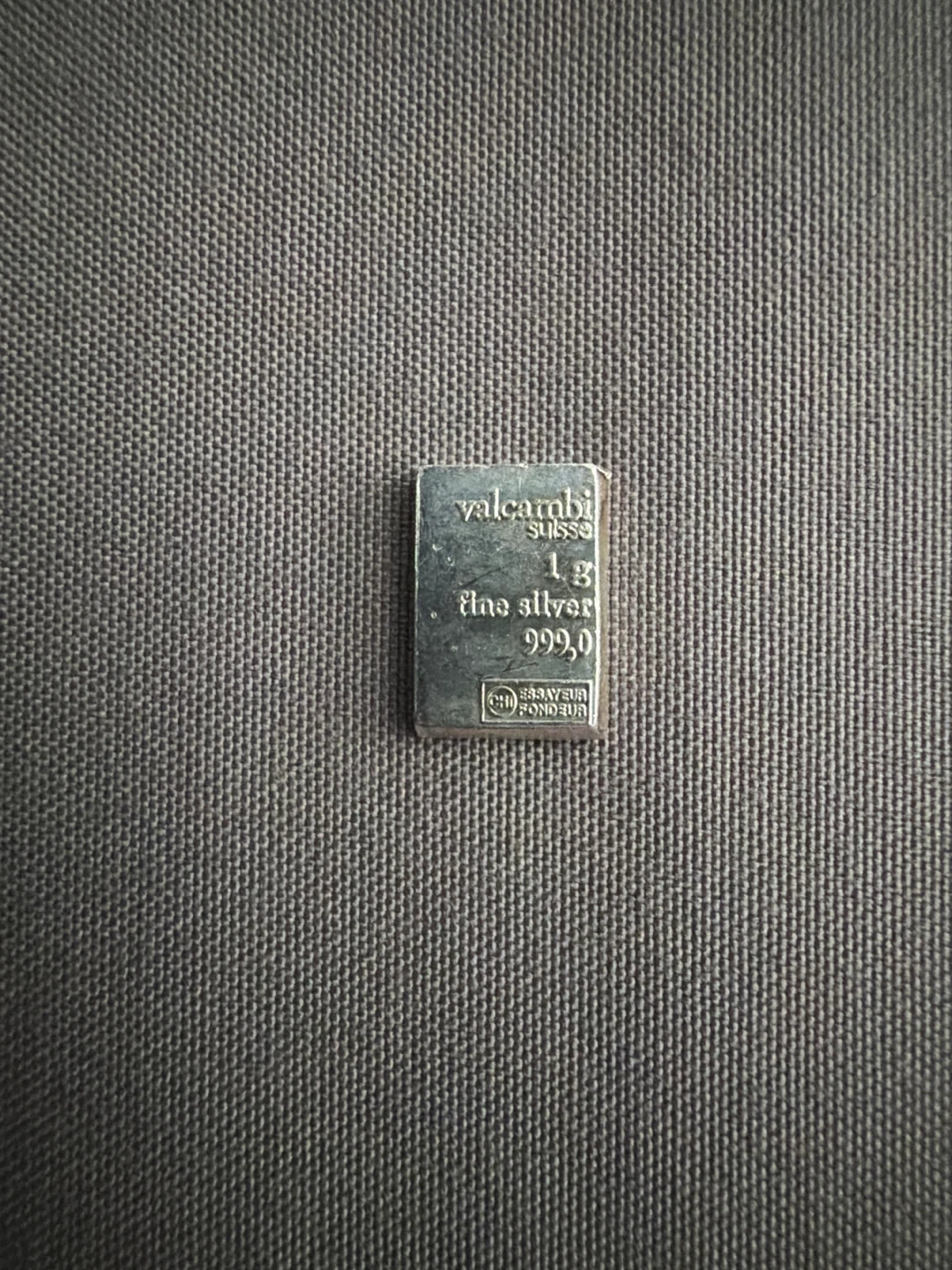 Valcambi Wallet with 1g Fine Silver Bar - photo 2