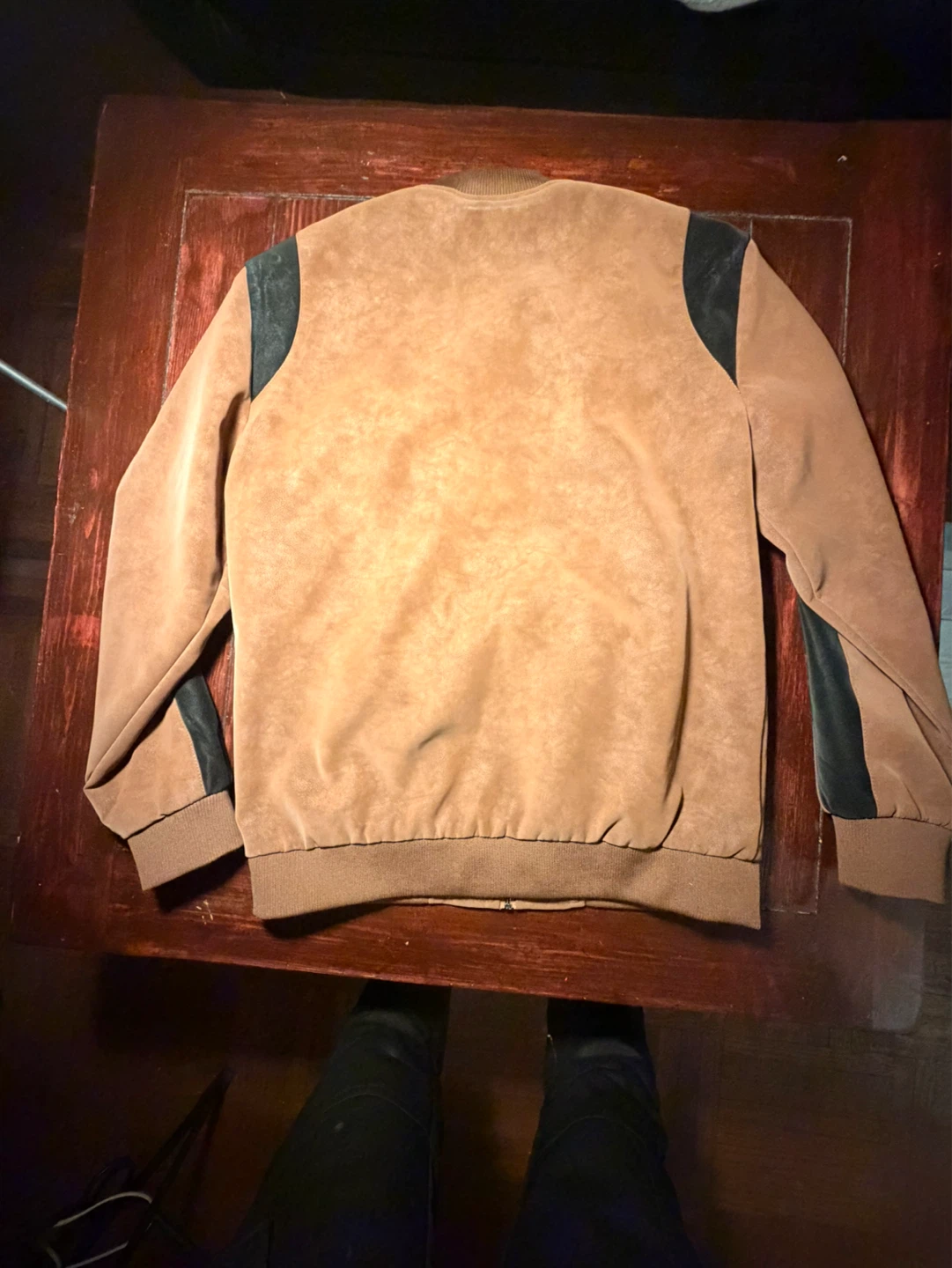 American Breed Suede Bomber Jacket - XL - photo 3