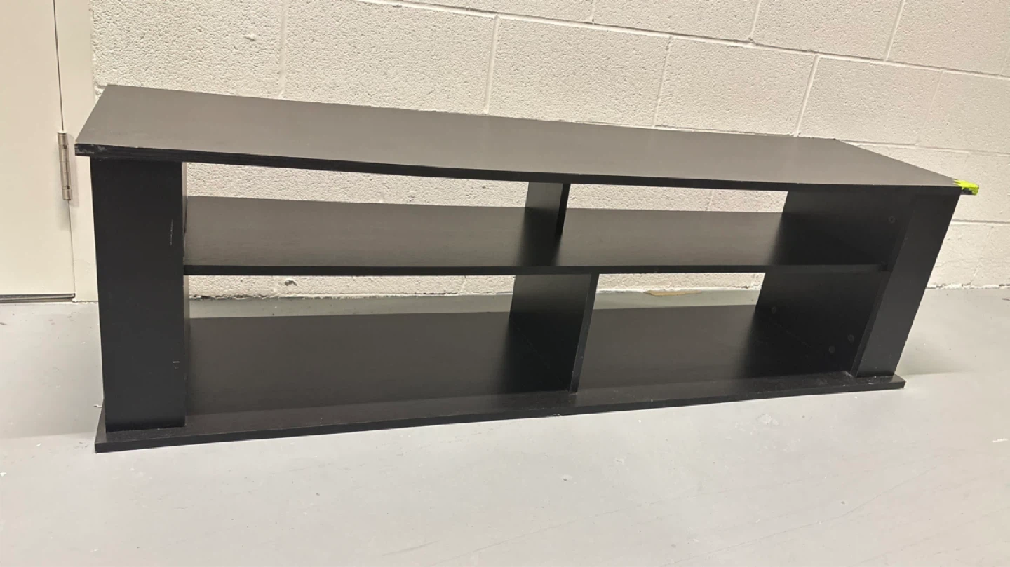 Black Media Console / TV Stand