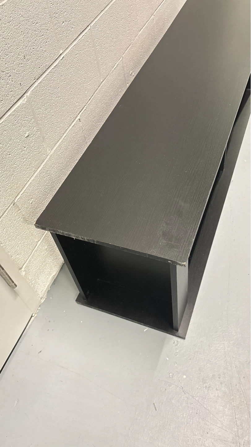 Black Media Console / TV Stand - photo 3