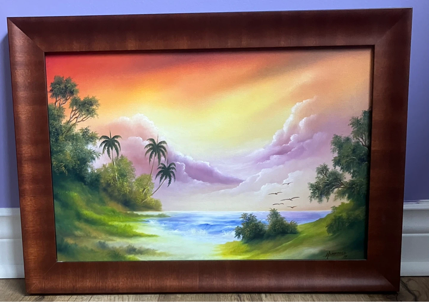 Framed Tropical Seascape Prints - photo 2