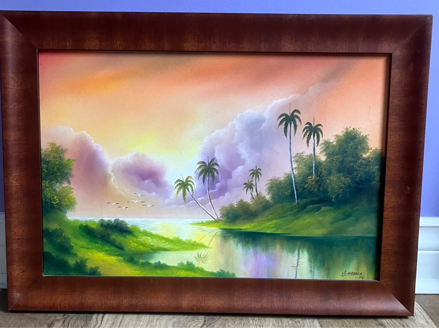 Framed Tropical Seascape Prints