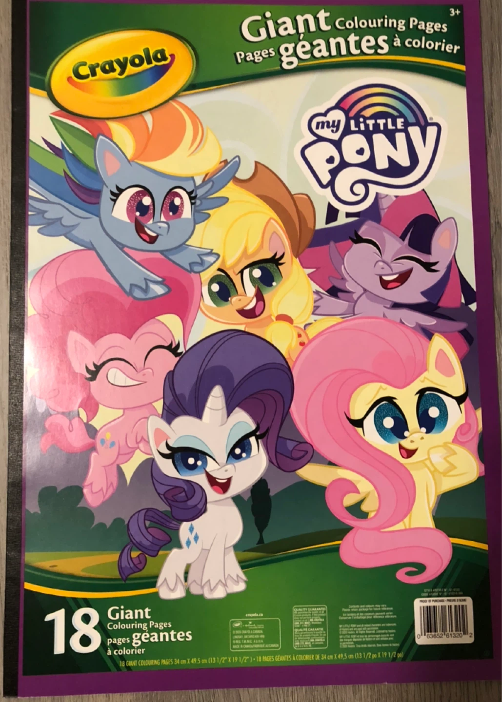 Crayola My Little Pony Giant Colouring Pages