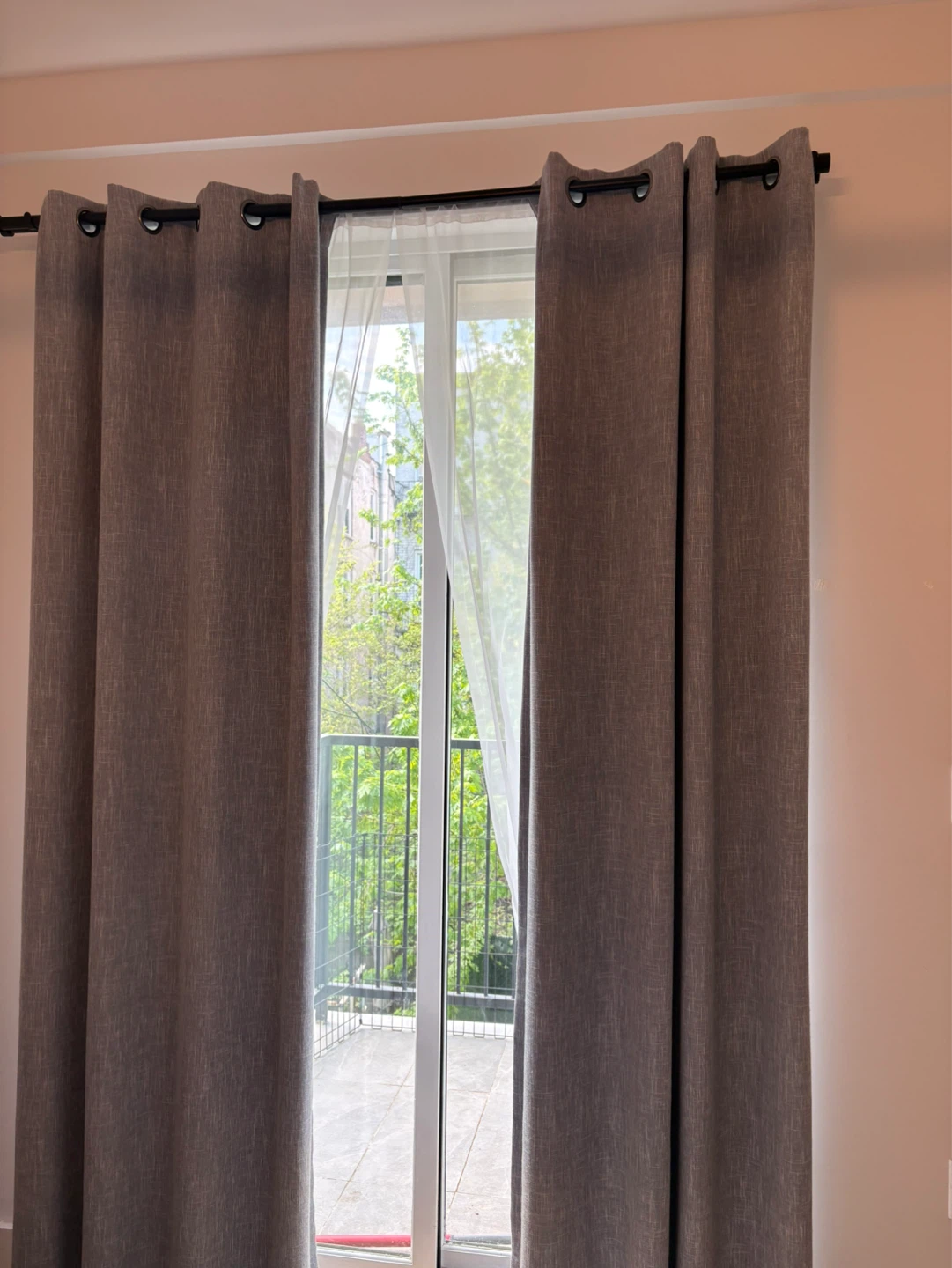 Light blue Blackout Curtains - 50" x 95" - photo 5