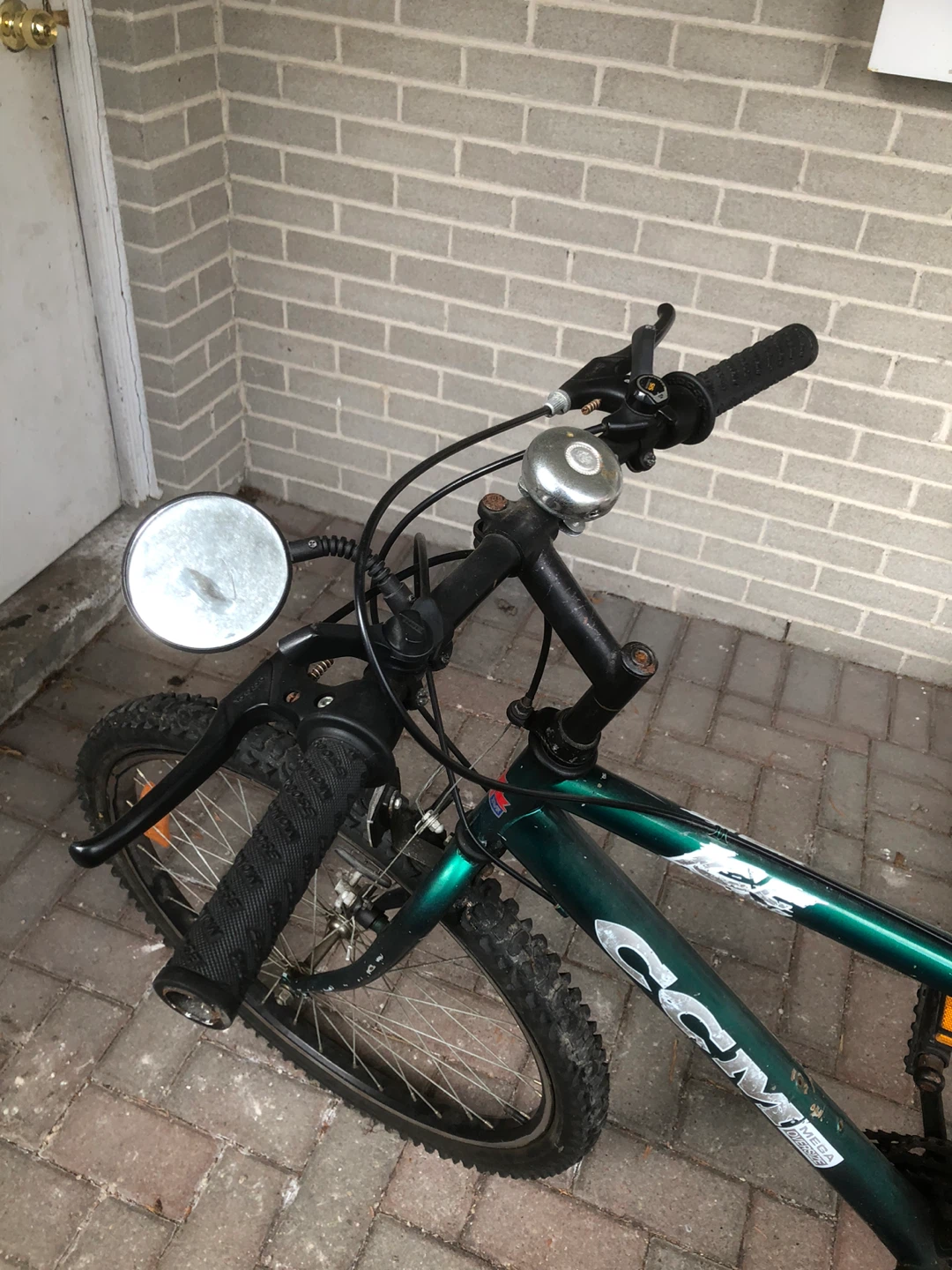 Green CCM Mountain Bike