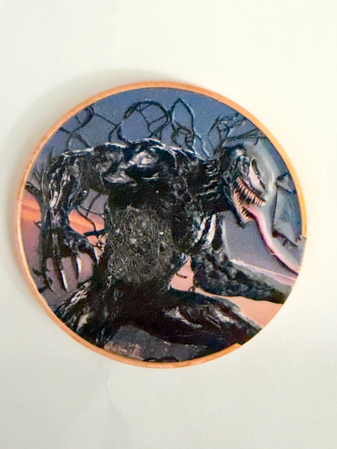 Spider-Man & Venom 1 Troy Ounce .999 Fine Copper Coin