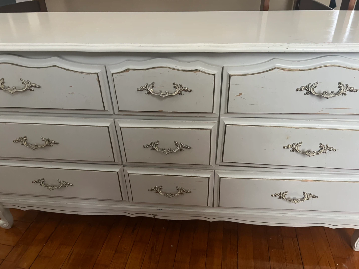 French Provincial Style Triple Dresser
