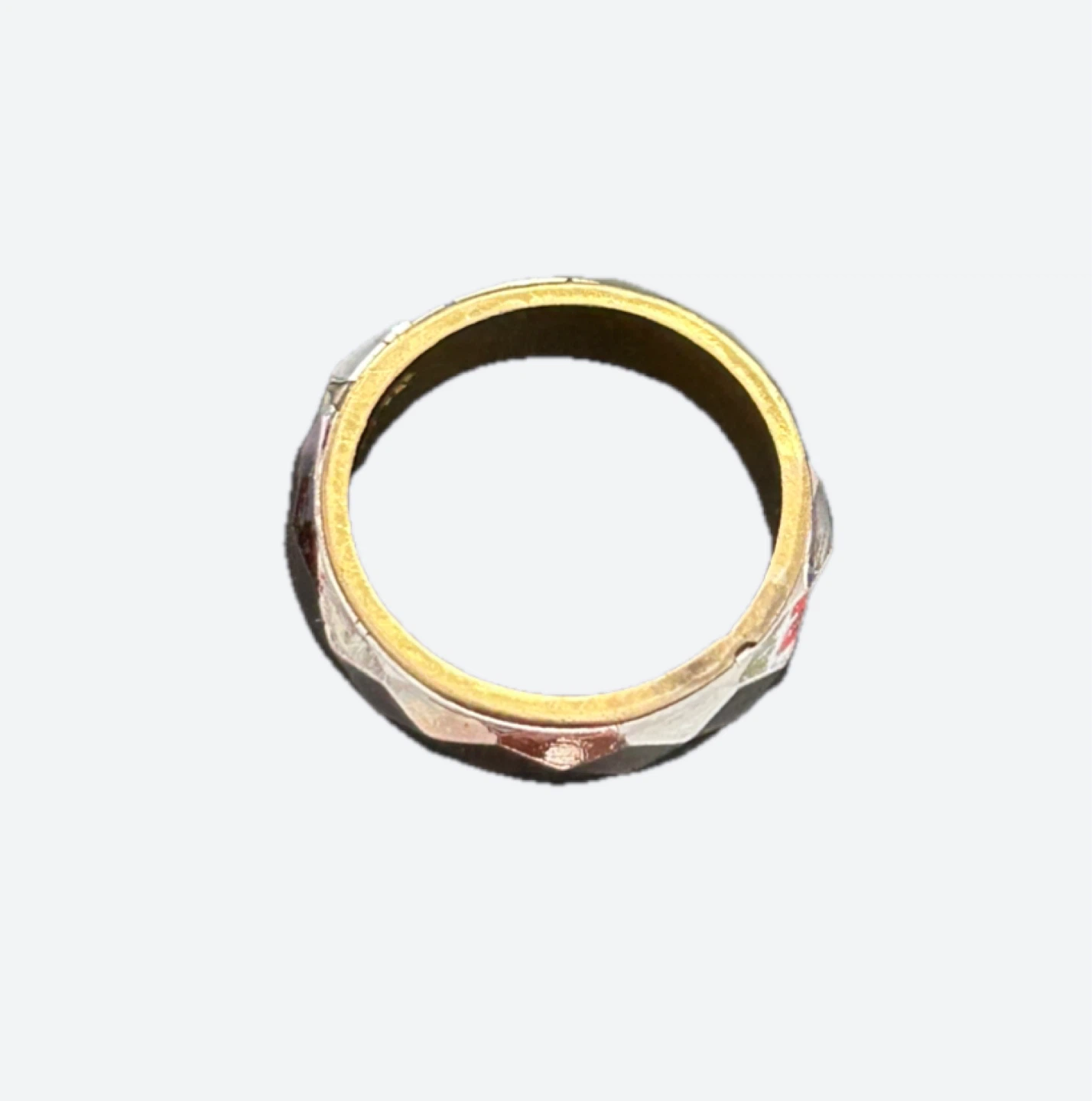 Vintage Faceted Band Ring - photo 3