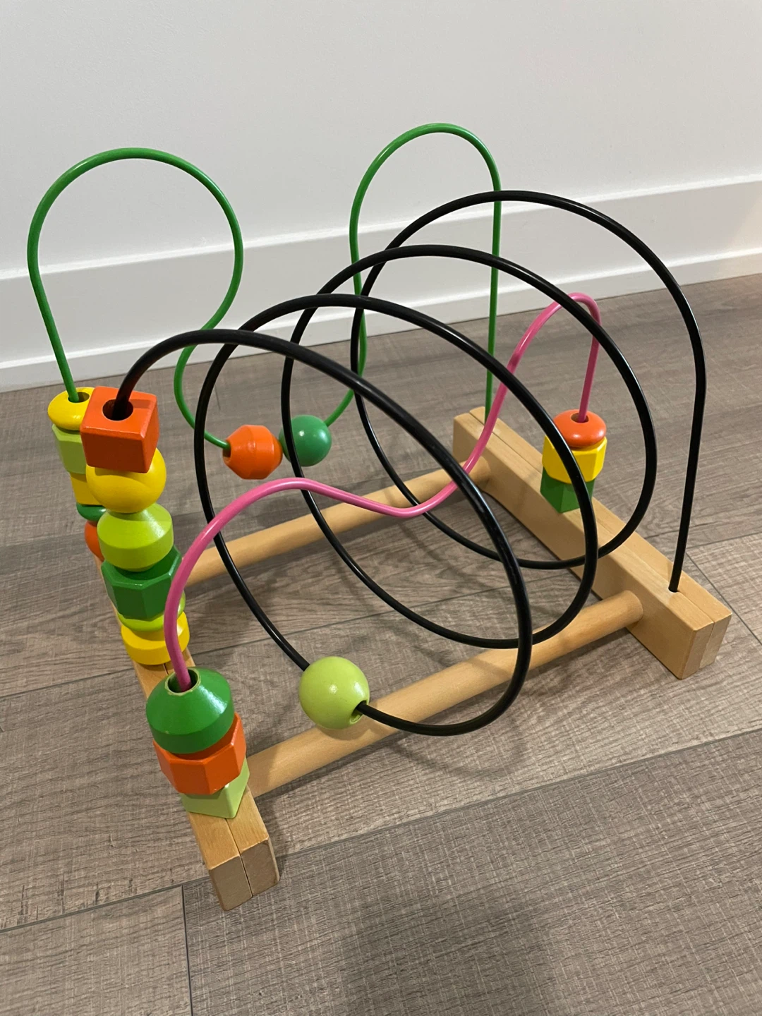 IKEA Mula bead roller coaster