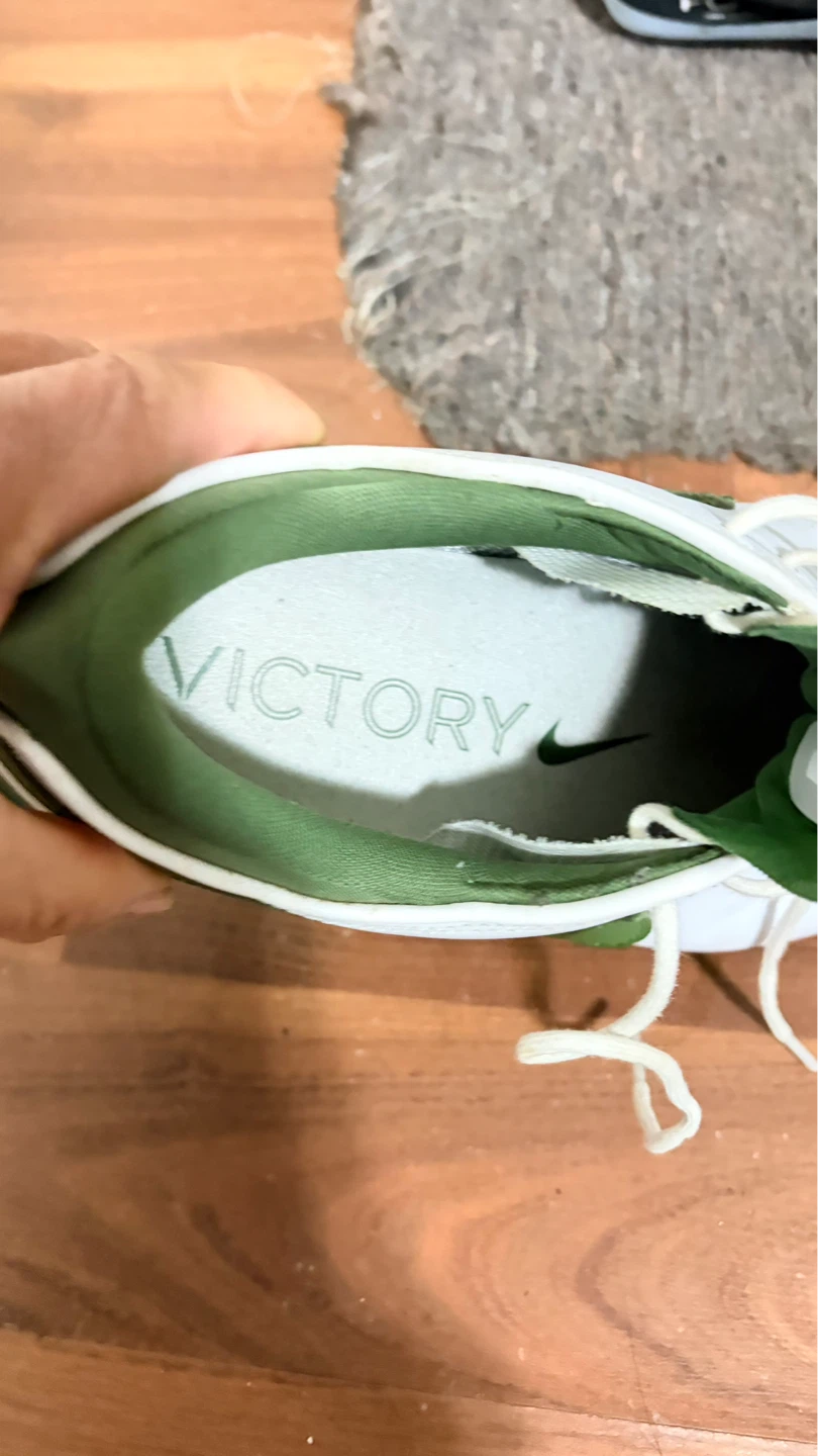 Nike Air Zoom Victory Golf Shoes White/Green - photo 4