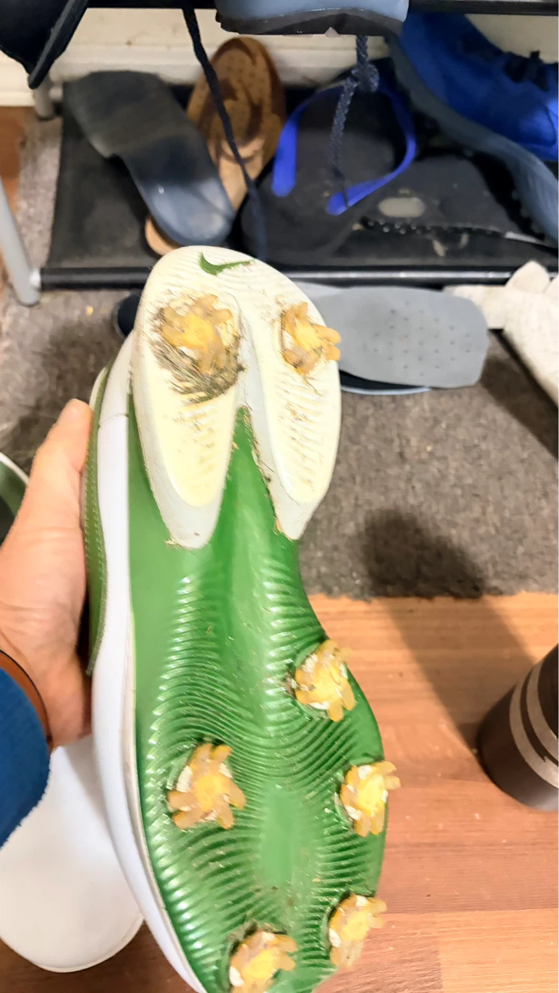 Nike Air Zoom Victory Golf Shoes White/Green - photo 2