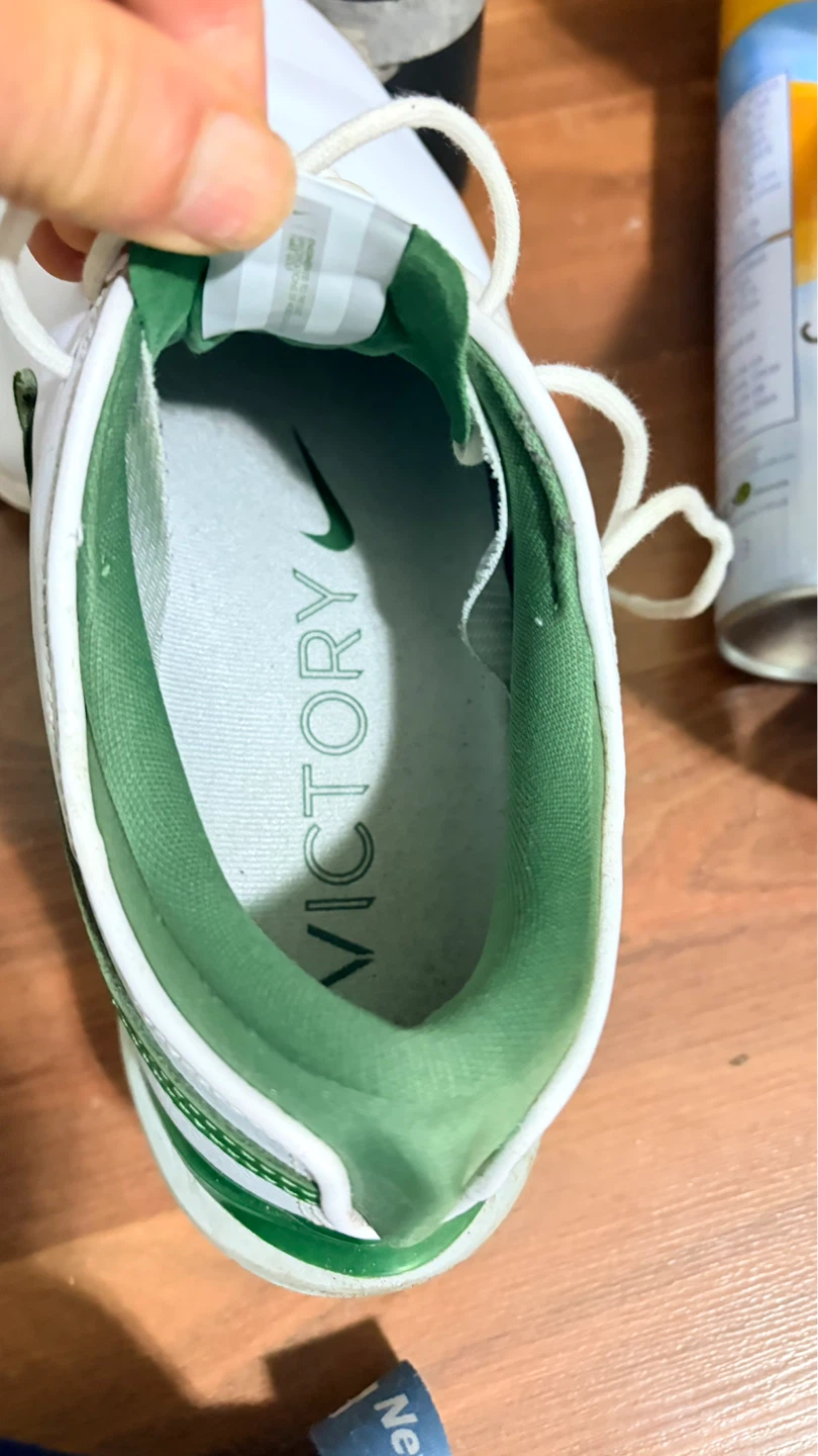 Nike Air Zoom Victory Golf Shoes White/Green - photo 3