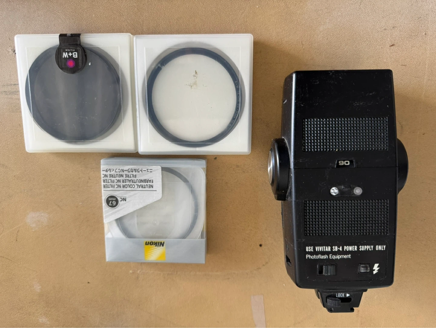Vivitar 283 Auto Thyristor Photo Flash and Filters - photo 4